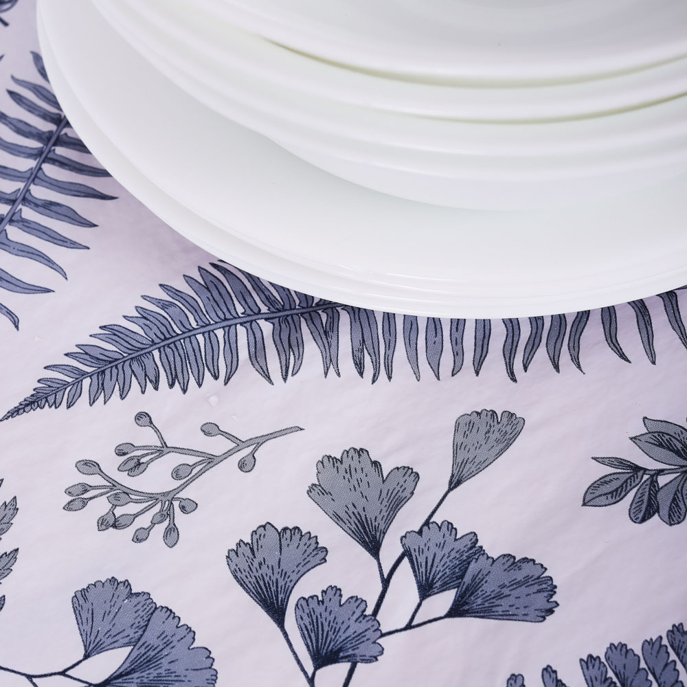 PROVANCE Скатерть ПВХ 140х230см "Настроение" с ажурной каймой, 6 дизайнов, арт.№ 479-280