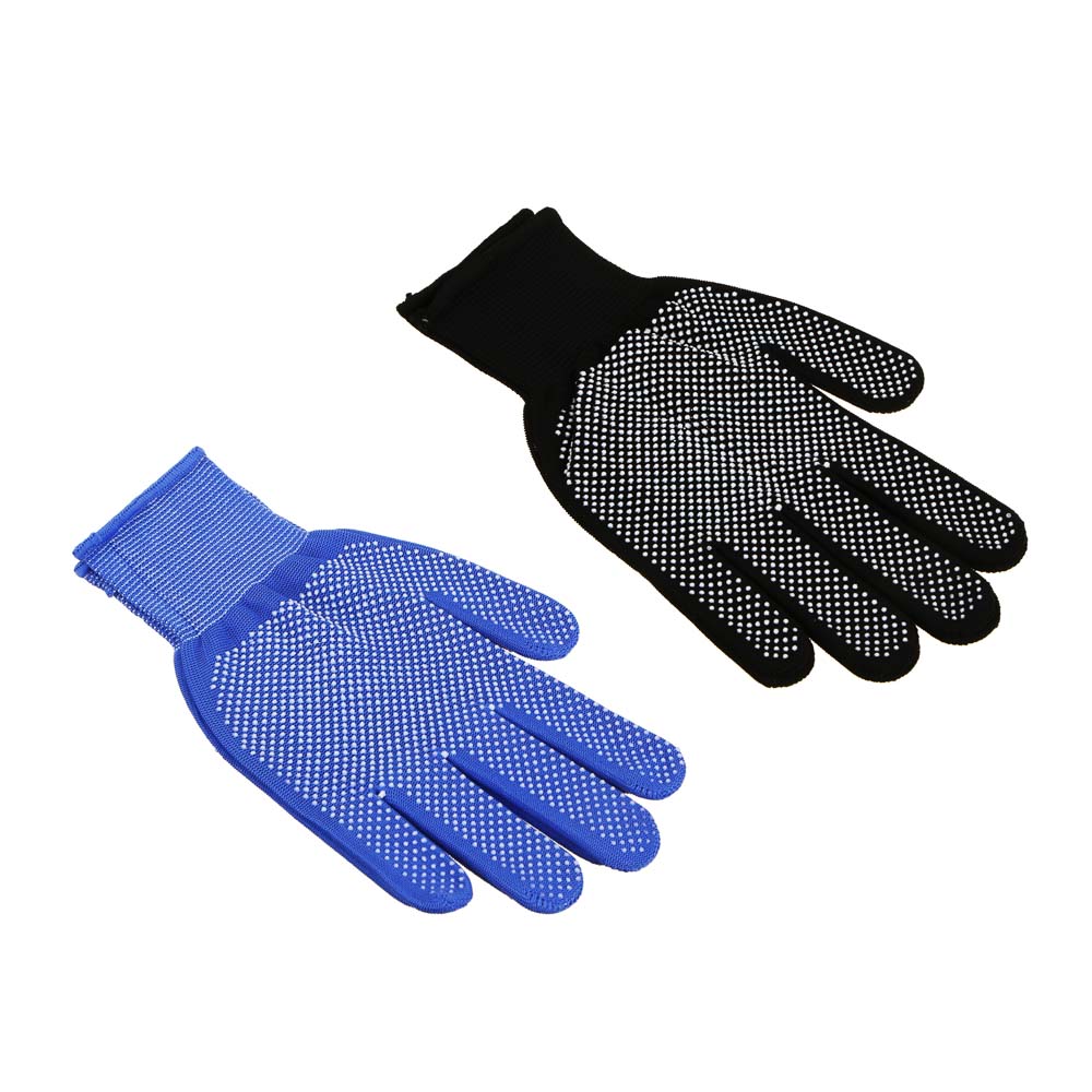 INBLOOM Перчатки садовые нейлоновые, ПВХ-точки, р9, 23см, 23г, арт.№ 180-005