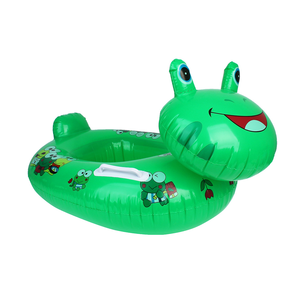 Круг надувной-трусы "Животные", тм BY SPORT, 90-60 см, ПВХ, 0.18мм, 4 дизайна, арт.№ 130-006