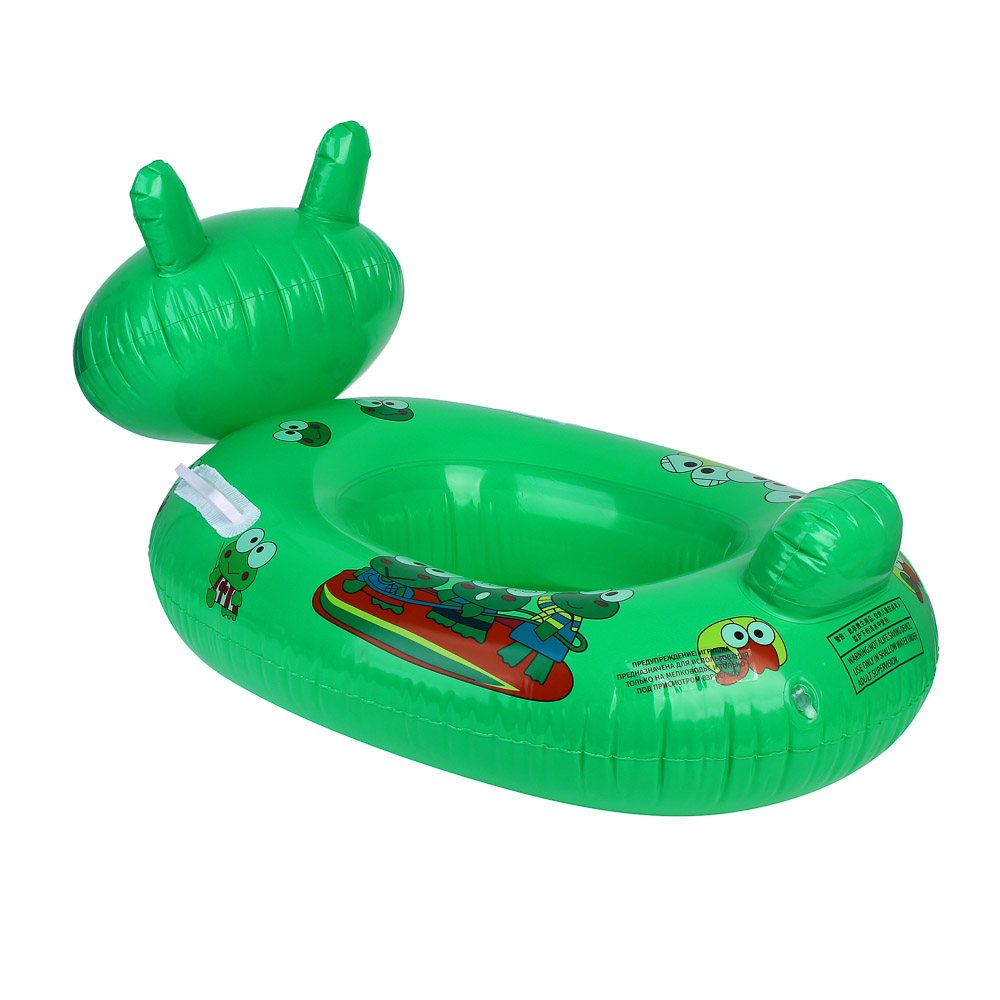 Круг надувной-трусы "Животные", тм BY SPORT, 90-60 см, ПВХ, 0.18мм, 4 дизайна, арт.№ 130-006