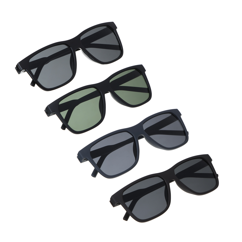 GALANTE Очки солнцезащитные, пластик, 143x43мм, 4 цвета, арт.№ 304-016