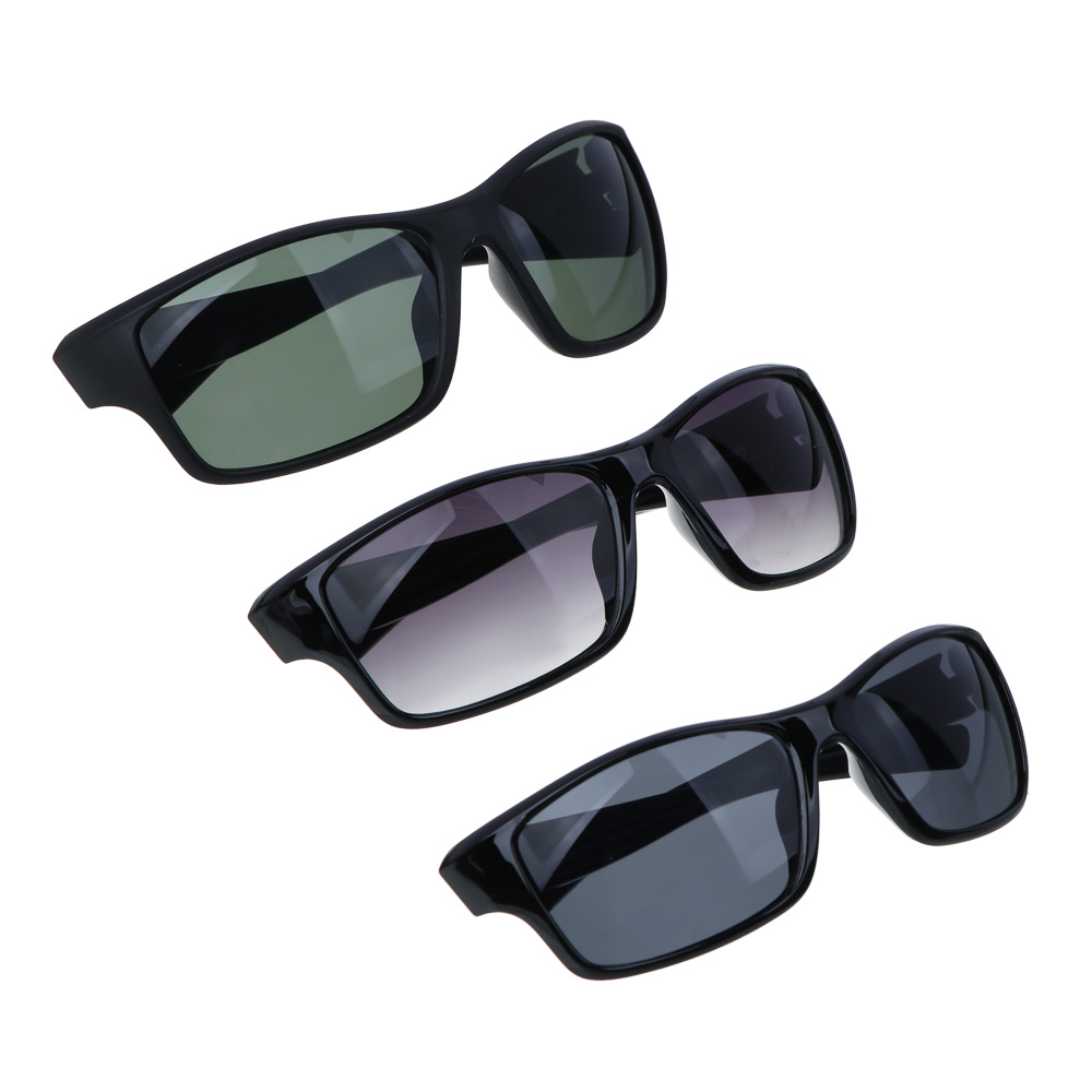 GALANTE Очки солнцезащитные, пластик, 143x40мм, 3 цвета, арт.№ 304-017