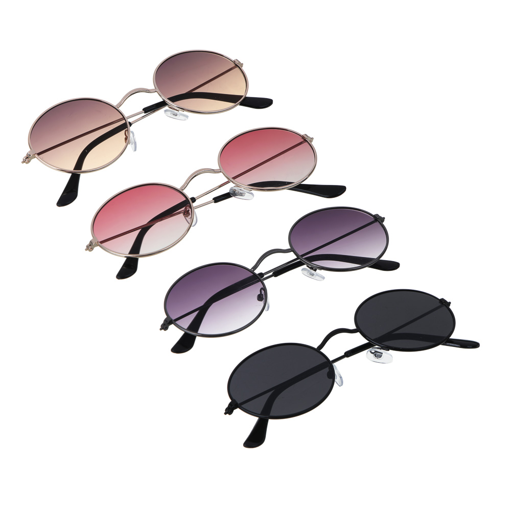 GALANTE Очки солнцезащитные, пластик, металл, 135x43мм, 4 цвета, арт.№ 304-019