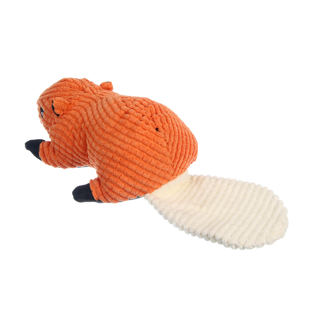 Игрушка для собак, тм VETTA, с пищалкой, бобер, п/э, 29*13см, арт.№ 273-557