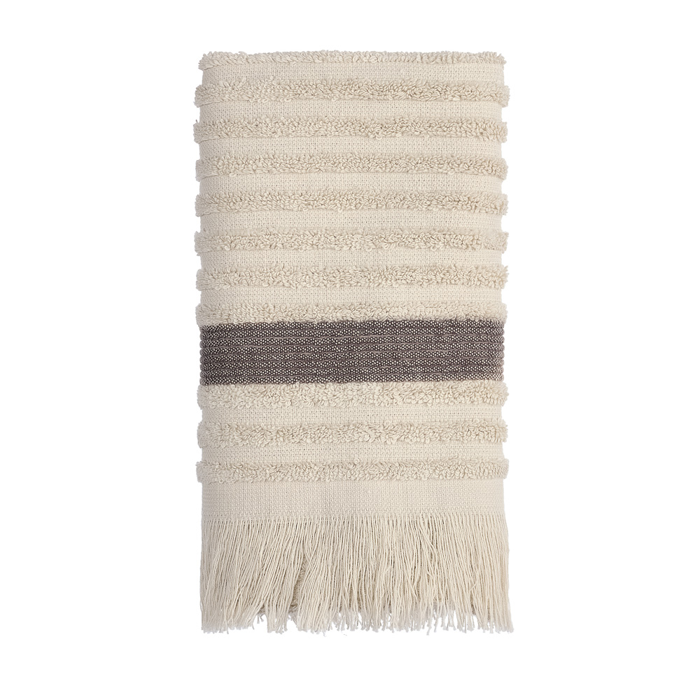 PROVANCE Хейзел Комплект полотенец махровых, 100% хлопок, 30х50, 50х90, 70х130, 500г/м, бежевый, арт.№ 484-182