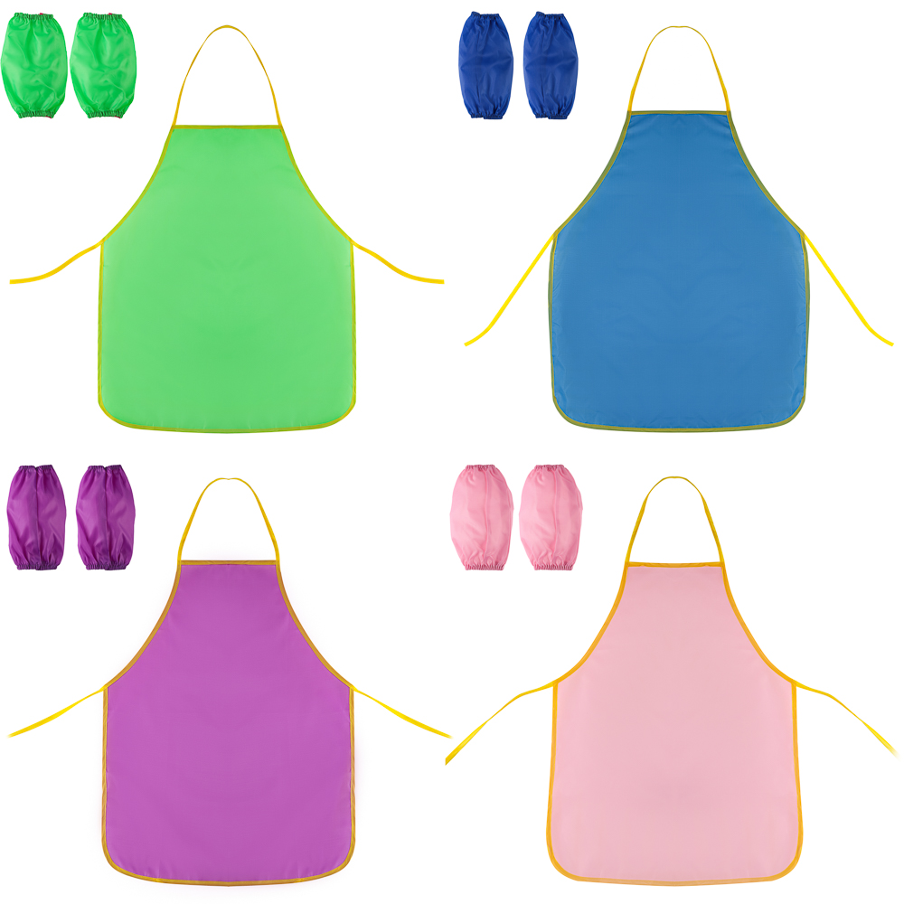 ClipStudio Фартук для труда с нарукавниками, 60х48см, на завязках, полиэстер, 4 цвета, арт.№ 233-016