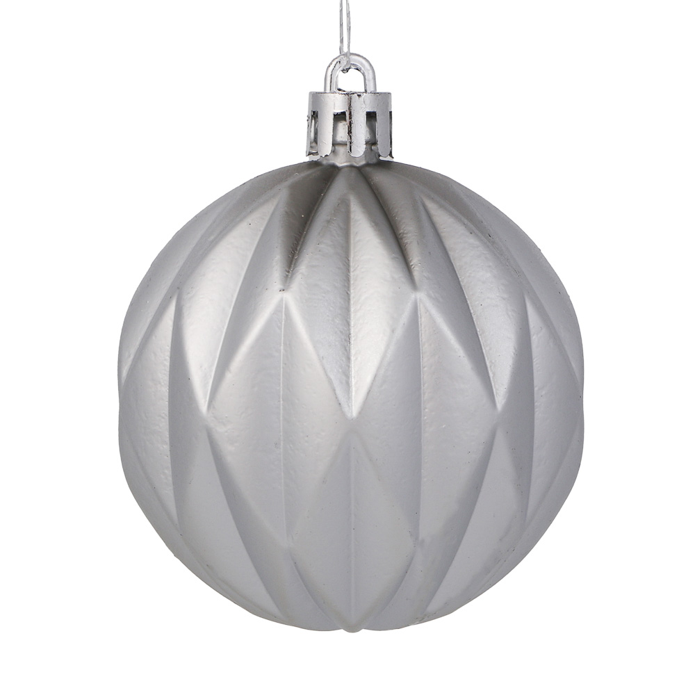 СНОУ БУМ Набор шаров 6 см, 6 шт, серебро, 26-128, арт.№ 373-558