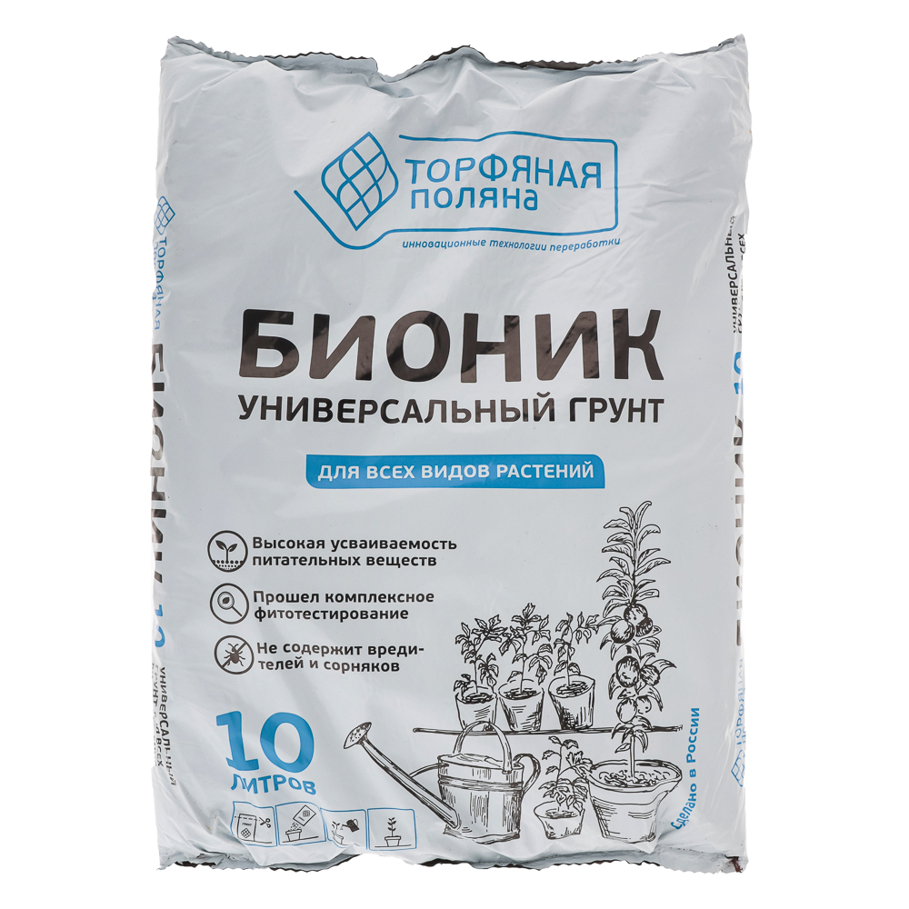 Грунт Универсальный Бионик 10л МСК, арт.№ 115-029