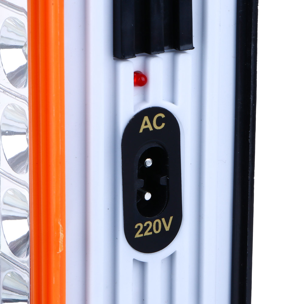 ЕРМАК Фонарь-светильник 24 + 6 ярк. LED, 3xD / шнур 220В, пластик, 24x10 см, арт.№ 198-084
