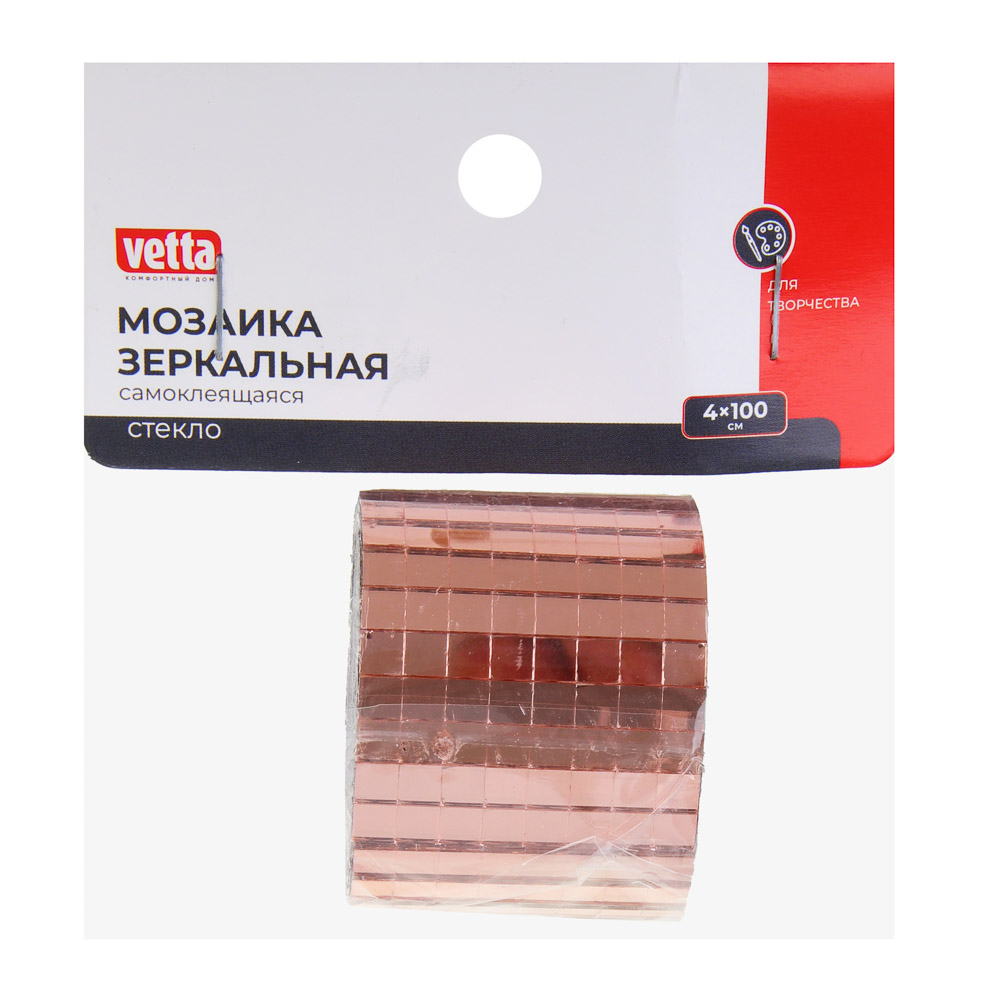 VETTA Зеркальная мозаика "Бронза", 4x100 см, арт.№ 416-285