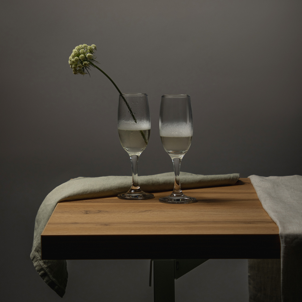 PASABAHCE Бистро Набор бокалов для шампанского 3 шт 190 мл, стекло, арт.№ 878-550