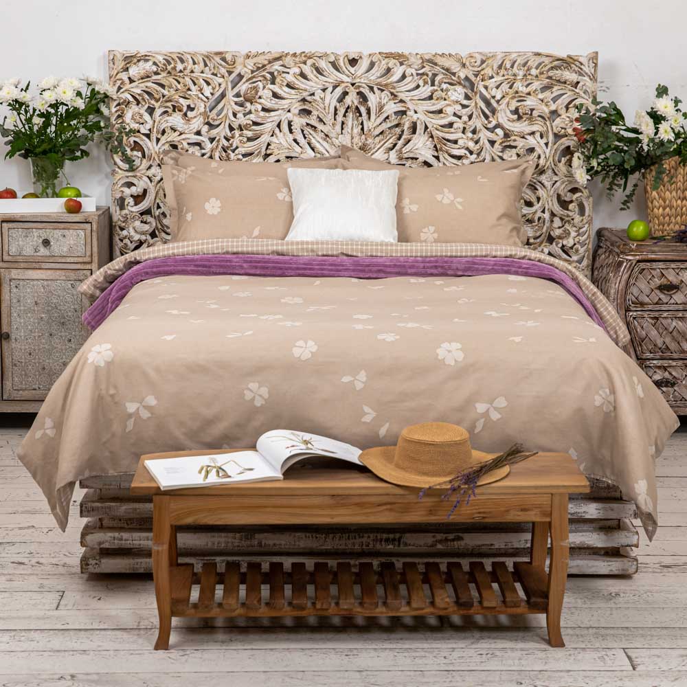 PROVANCE Либерти Комплект постельного белья 1,5 (4 пр.), смесовый хлопок, 4 дизайна, арт.№ 421-266