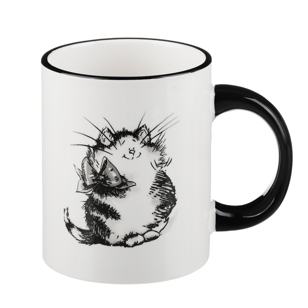 MILLIMI Забавные коты Кружка 300мл, керамика, арт.№ 824-491