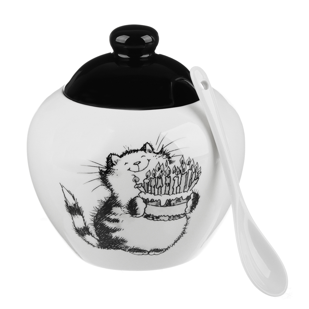 MILLIMI Забавные коты Сахарница 550мл, керамика, арт.№ 824-496