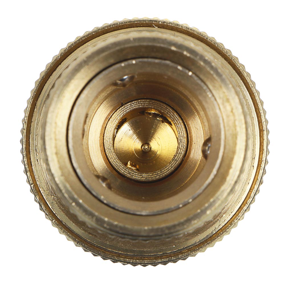 INBLOOM PROF+ Коннектор c аквастопом для шланга d3/4", латунь MY-304, арт.№ 169-037