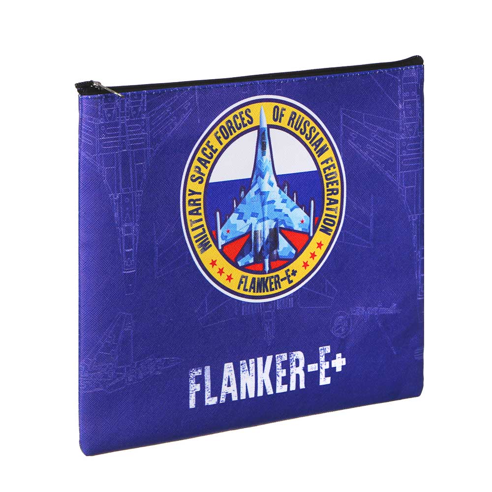 Свит Китти / Фланкер Папка для тетрадей 24x20см, для A5, молния сверху, плотный ПВХ с печатью, арт.№ 236-064