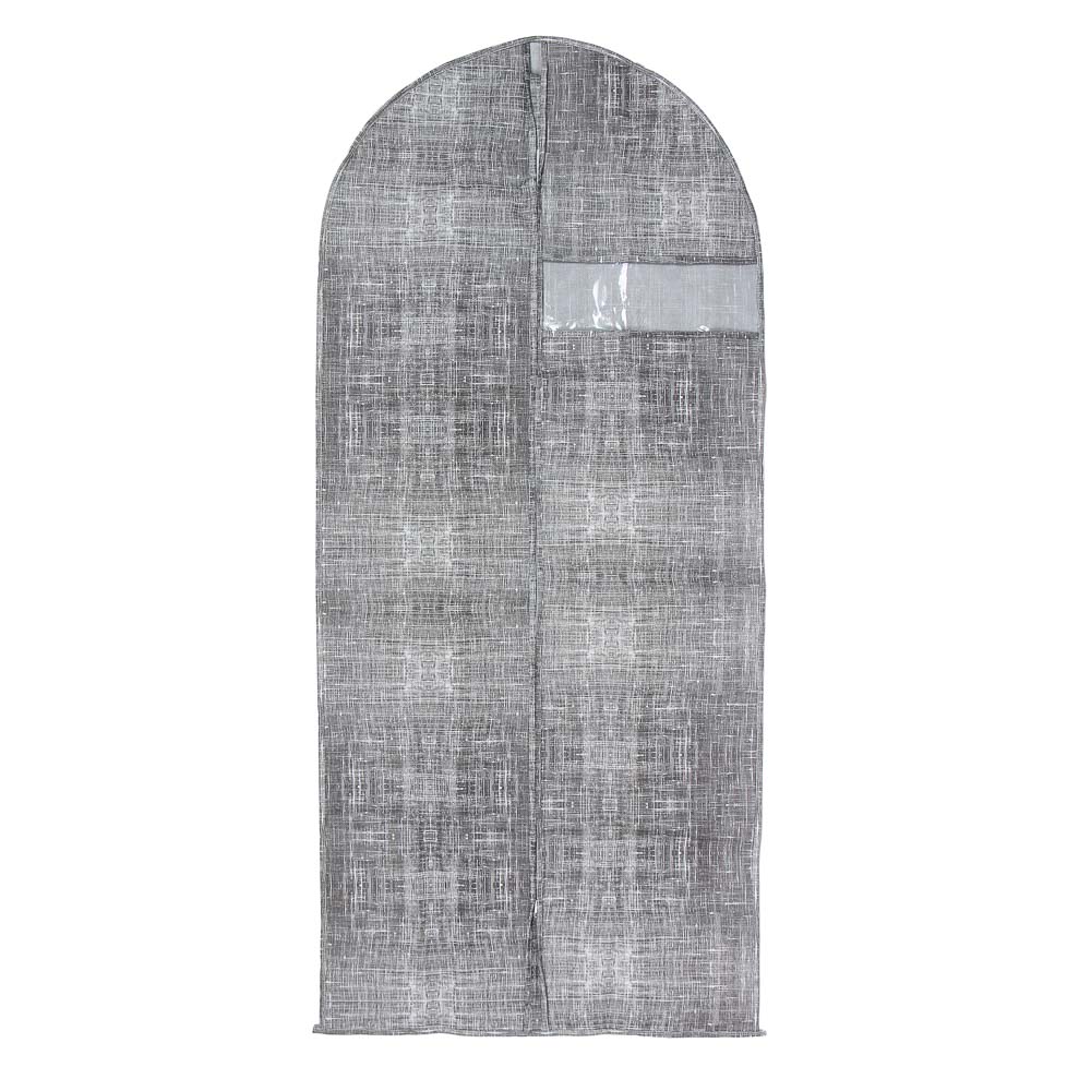 VETTA ЛЁН Чехол для одежды с окном, 60х130см, полиэстер, 3 цвета, арт.№ 457-553