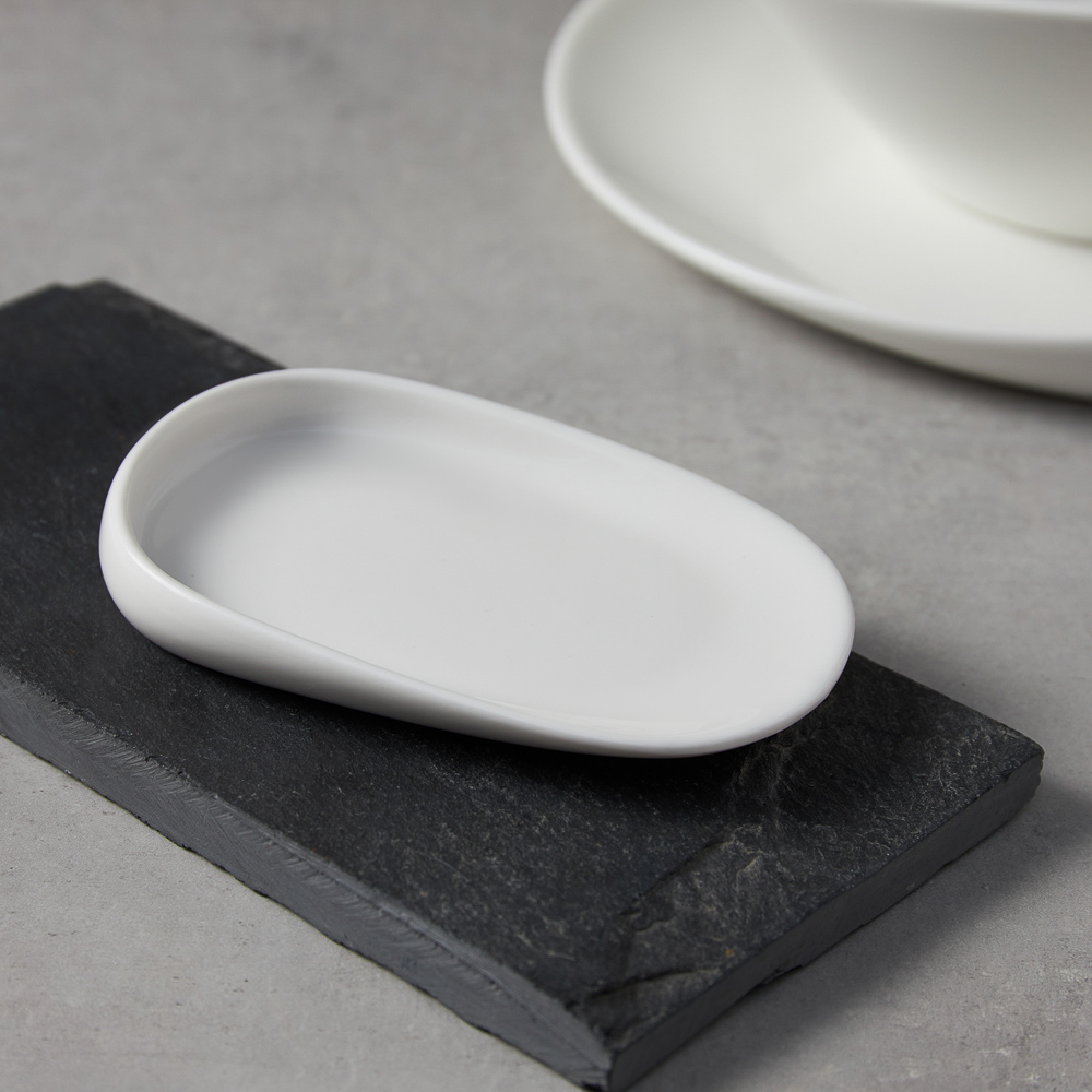 Ivlev Chef Элеганс Тарелка десертная, 11х7,5х2см, фарфор, арт.№ 824-547