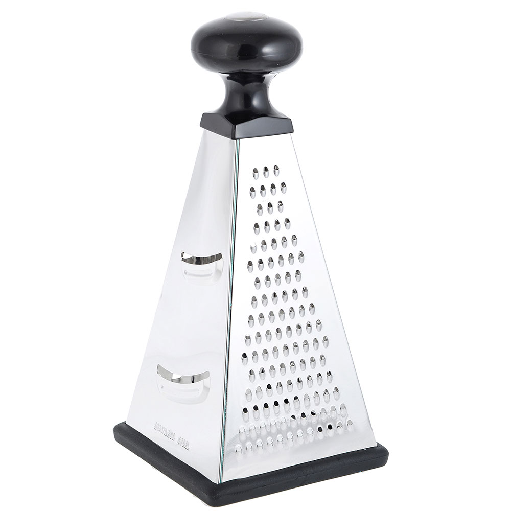 SATOSHI Терка 4-х сторонняя, 22см, нерж.сталь, круглая ручка, арт.№ 885-446