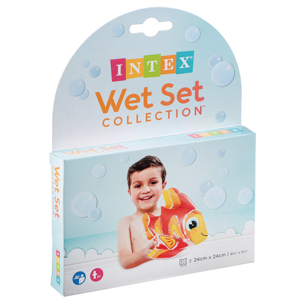 INTEX Игрушка надувная для игр на воде 36х18см, от 2 лет, 9 дизайнов 58590NP, арт.№ 359-201