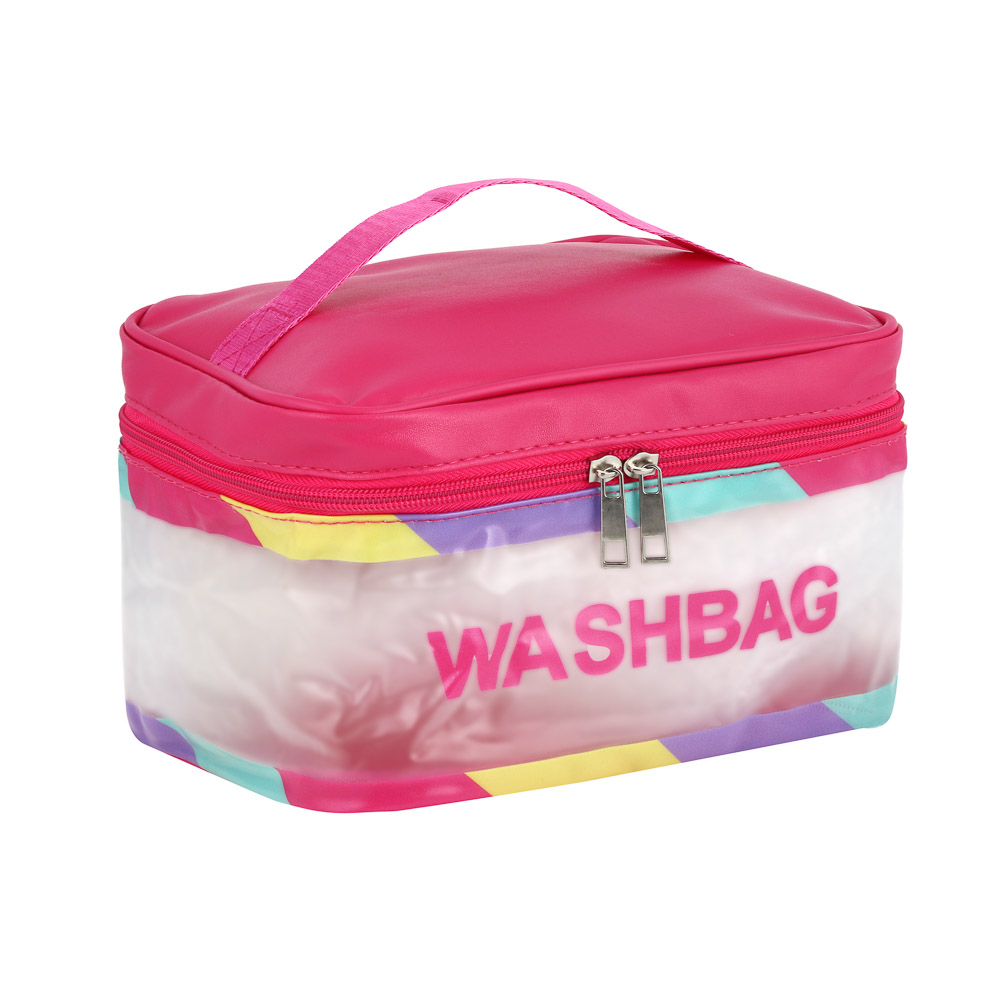 ЮL Косметичка 22x14x16см, ПВХ, ТПУ, 3 цвета, арт.№ 364-247