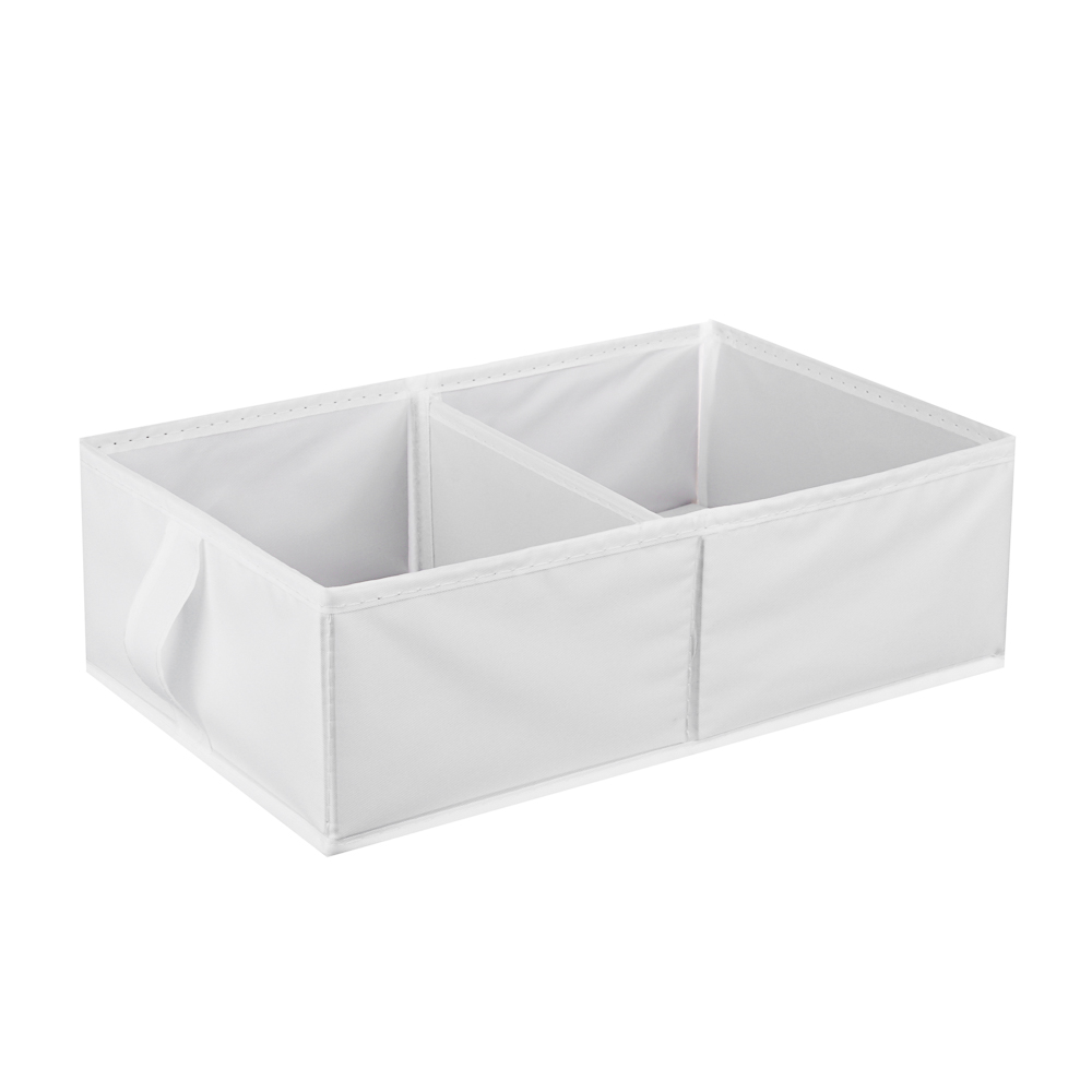 VETTA Органайзер, 2 отделения, 20х30х10см, Швеция, полиэстер, белый, арт.№ 457-721