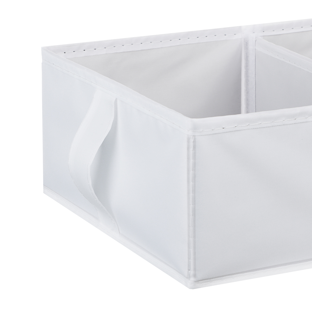 VETTA Органайзер, 2 отделения, 20х30х10см, Швеция, полиэстер, белый, арт.№ 457-721