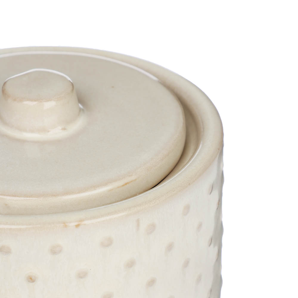 VETTA Емкость для ватных дисков и палочек "Point", керамика, арт.№ 463-378