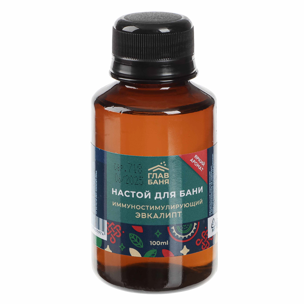 Настой ароматический для бани "Эвкалипт", 100мл, арт.№ 364-277