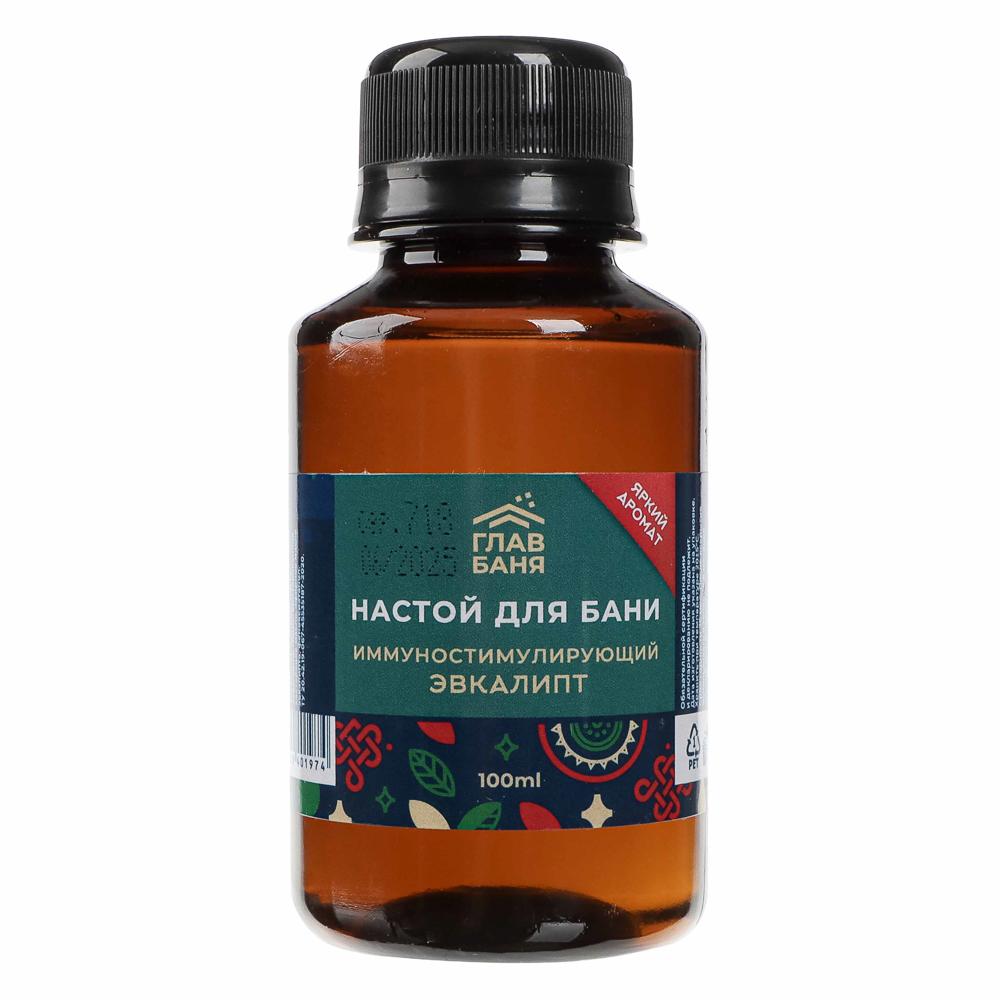 Настой ароматический для бани "Эвкалипт", 100мл, арт.№ 364-277