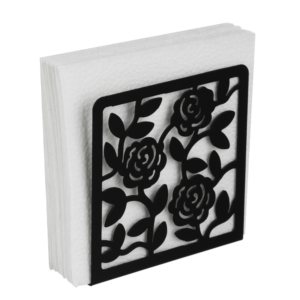 Салфетница тм SATOSHI, 10х10х3,5см, 2 цвета, арт.№ 827-090