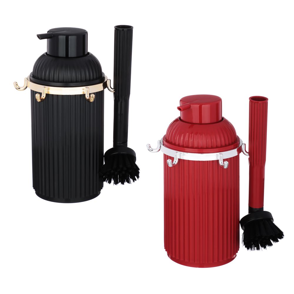 VETTA Набор для кухни 2 пр.: диспенсер для моющего средства 1000 мл, щетка, арт.№ 441-246