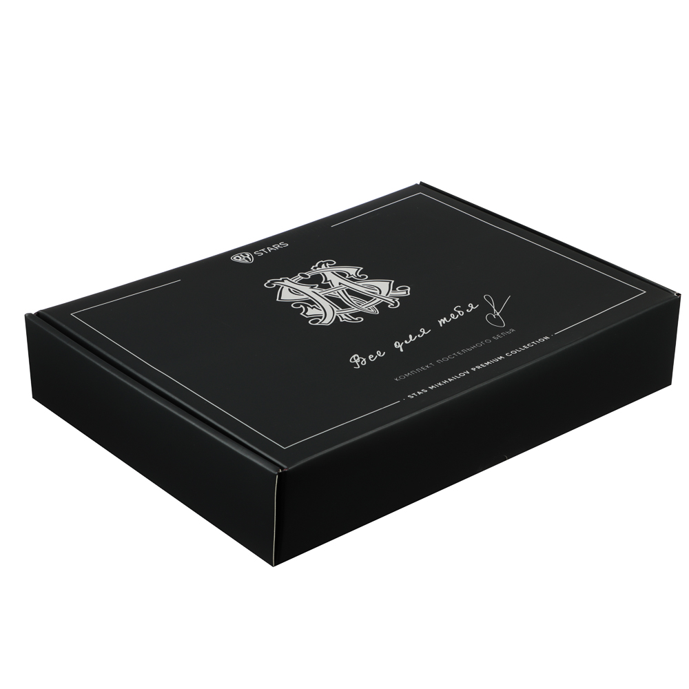 BY STAS MIKHAILOV Комплект постельного белья с кантом, евро, 100% хлопок, бежевый, арт.№ 421-286