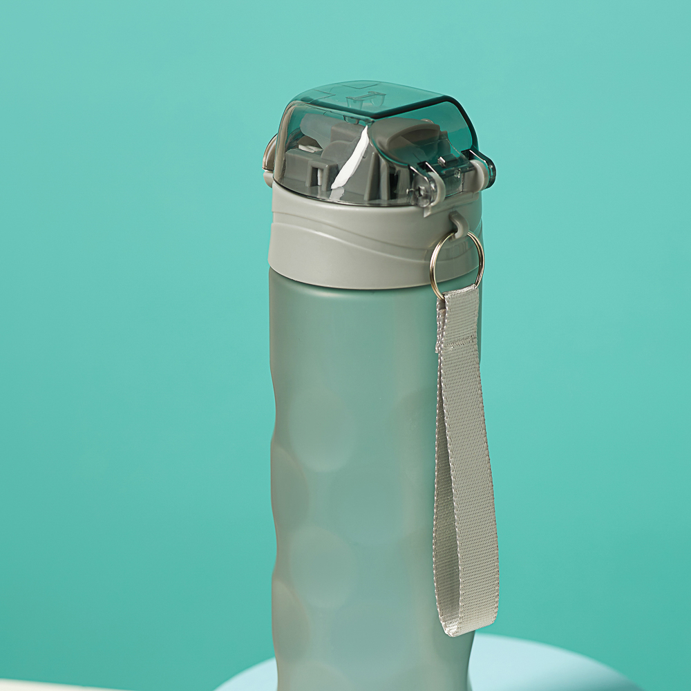 SILAPRO MAX Бутылка спортивная с поильником и замком, ULTIMATE GREY, 700мл, PC, арт.№ 088-035