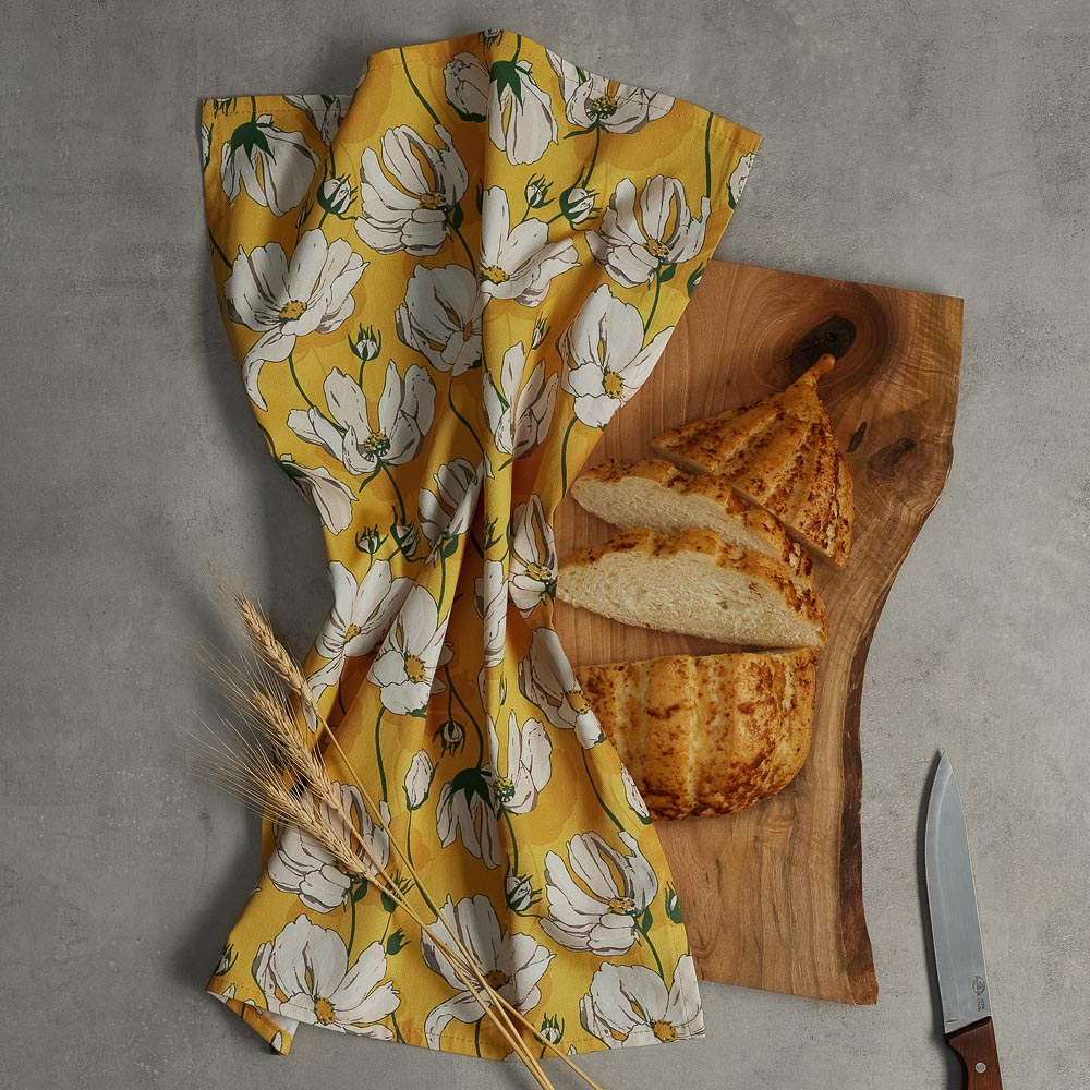 BY COLLECTION Дейзи Полотенце кухонное, 100% хлопок, 40х60см, 3 дизайна, арт.№ 488-166