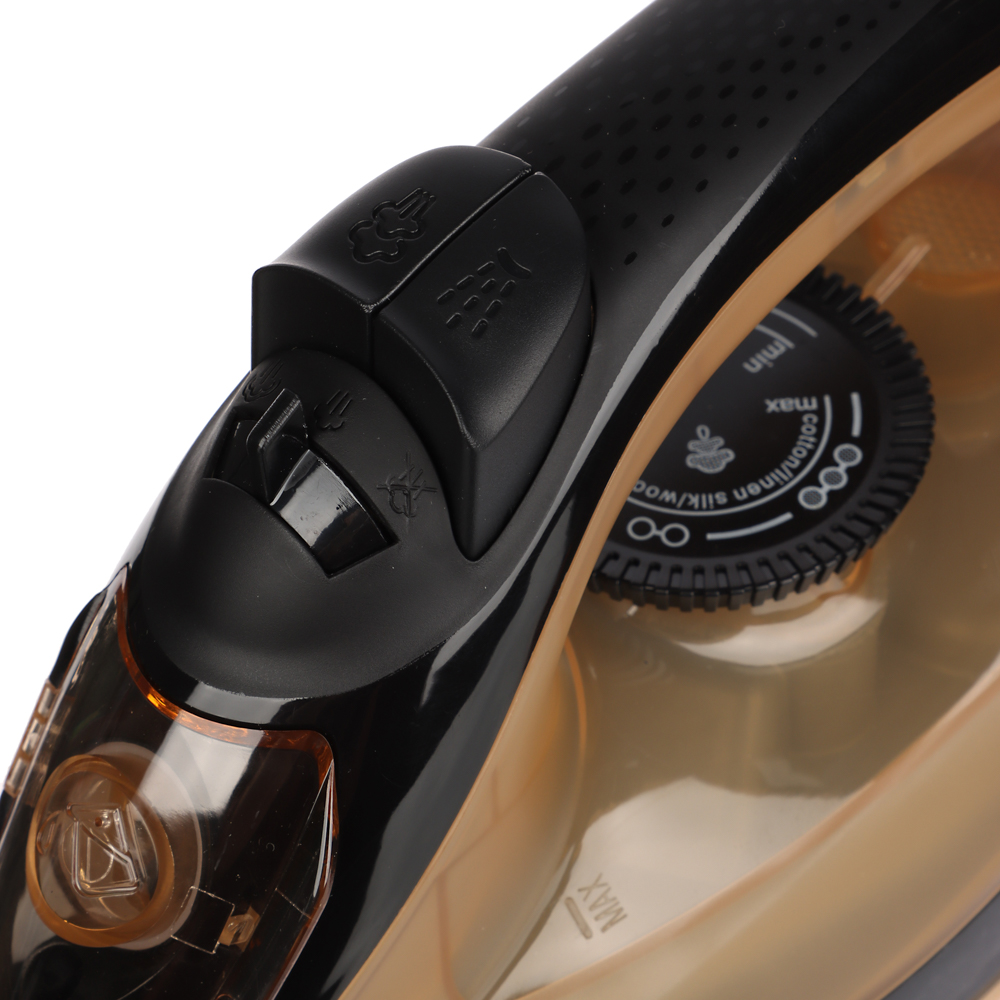 LEBEN Утюг с отпаривателем, 1600 Вт, подошва - керамическое покрытие, бак 150 мл, арт.№ 249-048