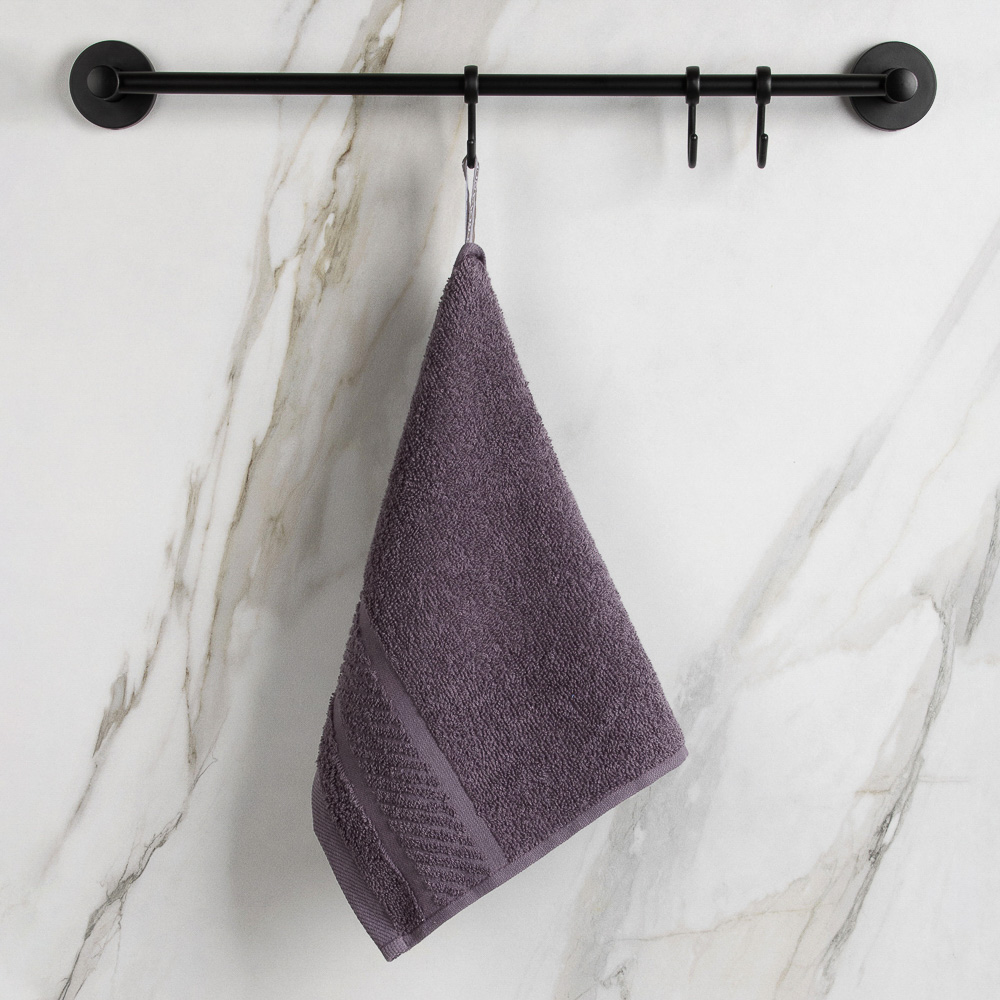 PROVANCE Виана Полотенце махровое, 100% хлопок, 30х50см, графит, арт.№ 484-074