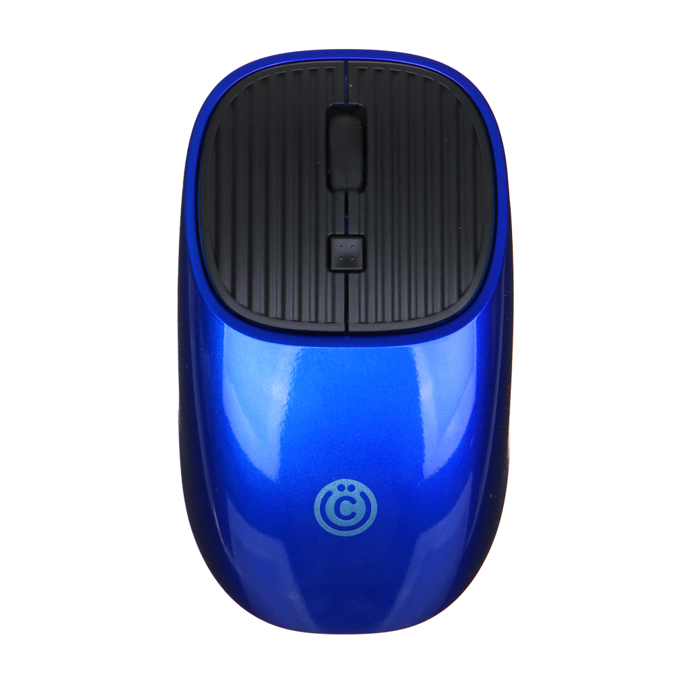ВСЁГАЗИН Компьютерная мышь беспроводная Poket, 800/1200/1600 DPI, 2.4G, питание 1xAA, синий, арт.№ 405-040