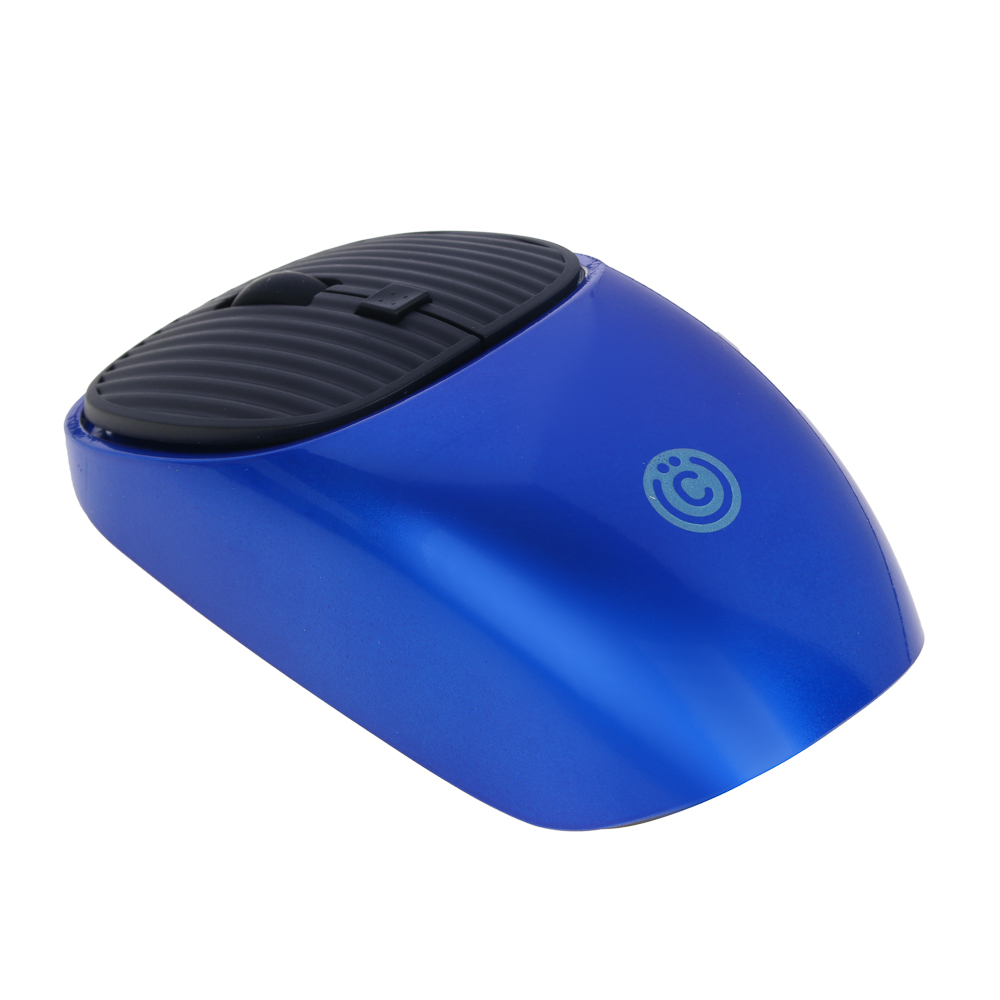 ВСЁГАЗИН Компьютерная мышь беспроводная Poket, 800/1200/1600 DPI, 2.4G, питание 1xAA, синий, арт.№ 405-040