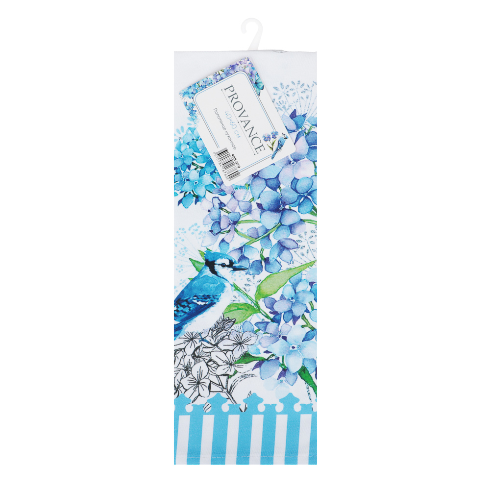 PROVANCE Гортензия Полотенце кухонное, 100% хлопок, 40х60см, арт.№ 488-079