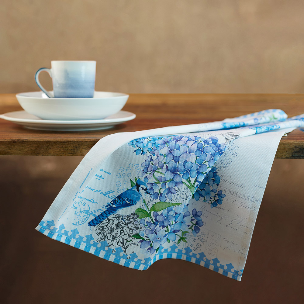 PROVANCE Гортензия Полотенце кухонное, 100% хлопок, 40х60см, арт.№ 488-079