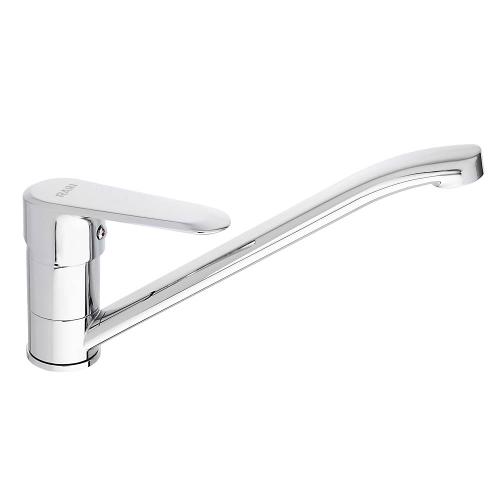 RAIN Смеситель для кухни Гранат, низкий излив, картридж 35мм, латунь, хром, арт.№ 561-328