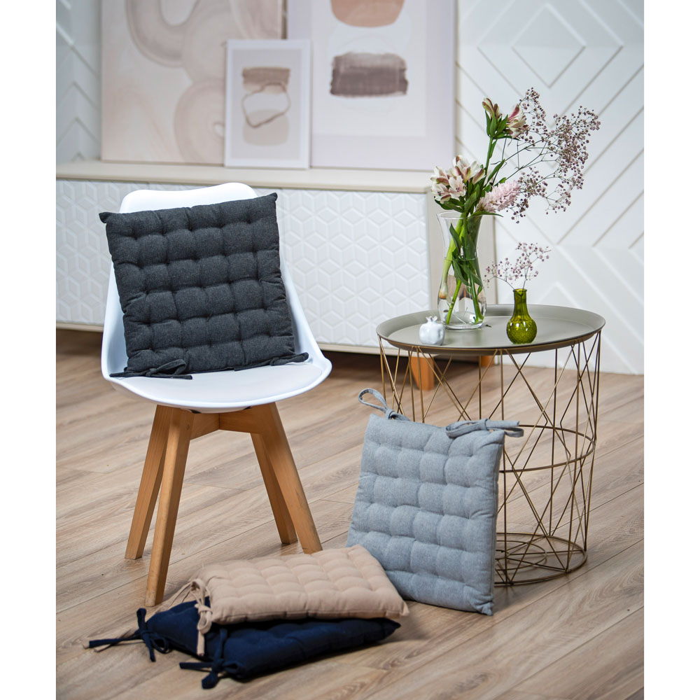 PROVANCE Ларго Подушка на стул, 100% хлопок, 40x40см, 4 цвета, арт.№ 482-227