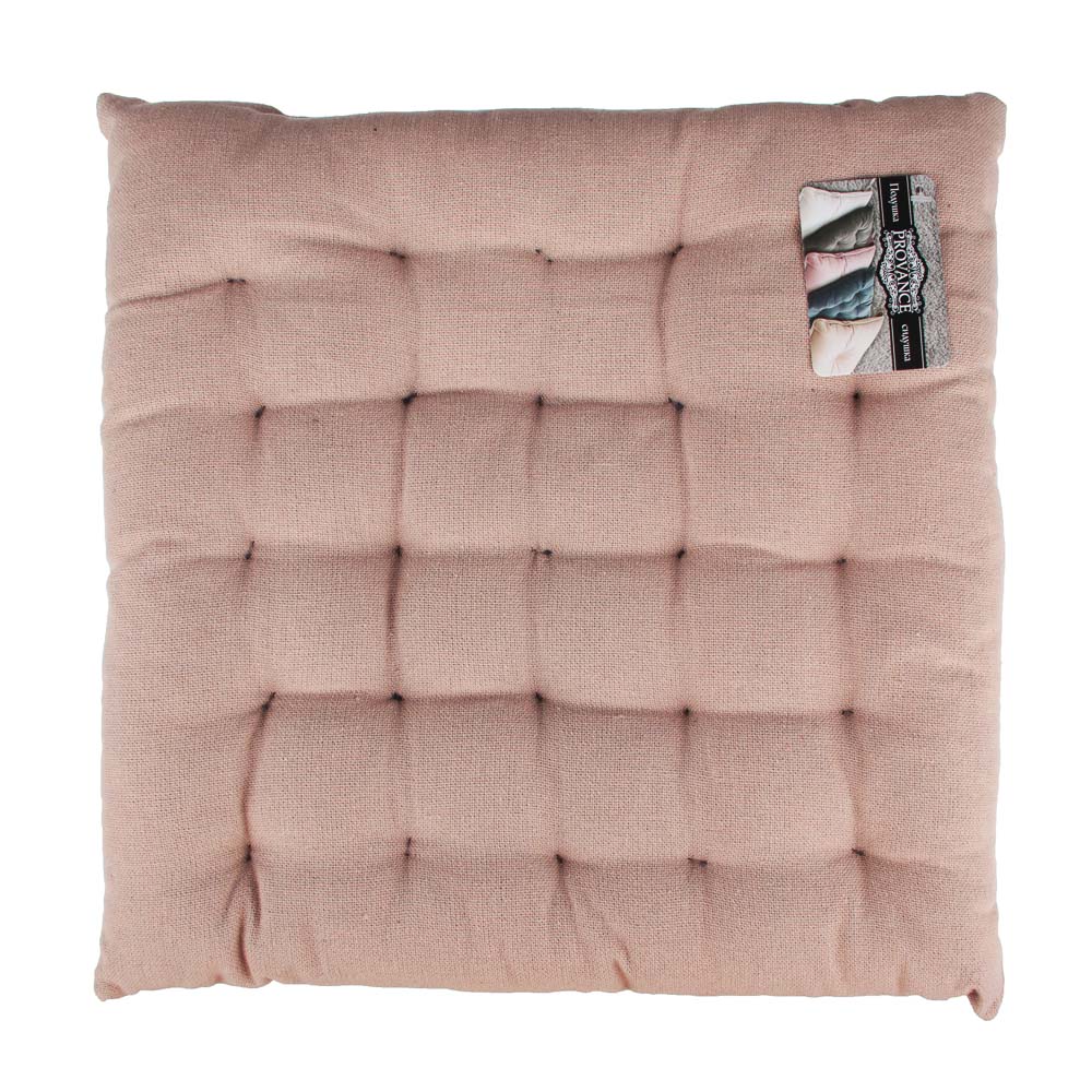 PROVANCE Ларго Подушка на стул, 100% хлопок, 40x40см, 4 цвета, арт.№ 482-227