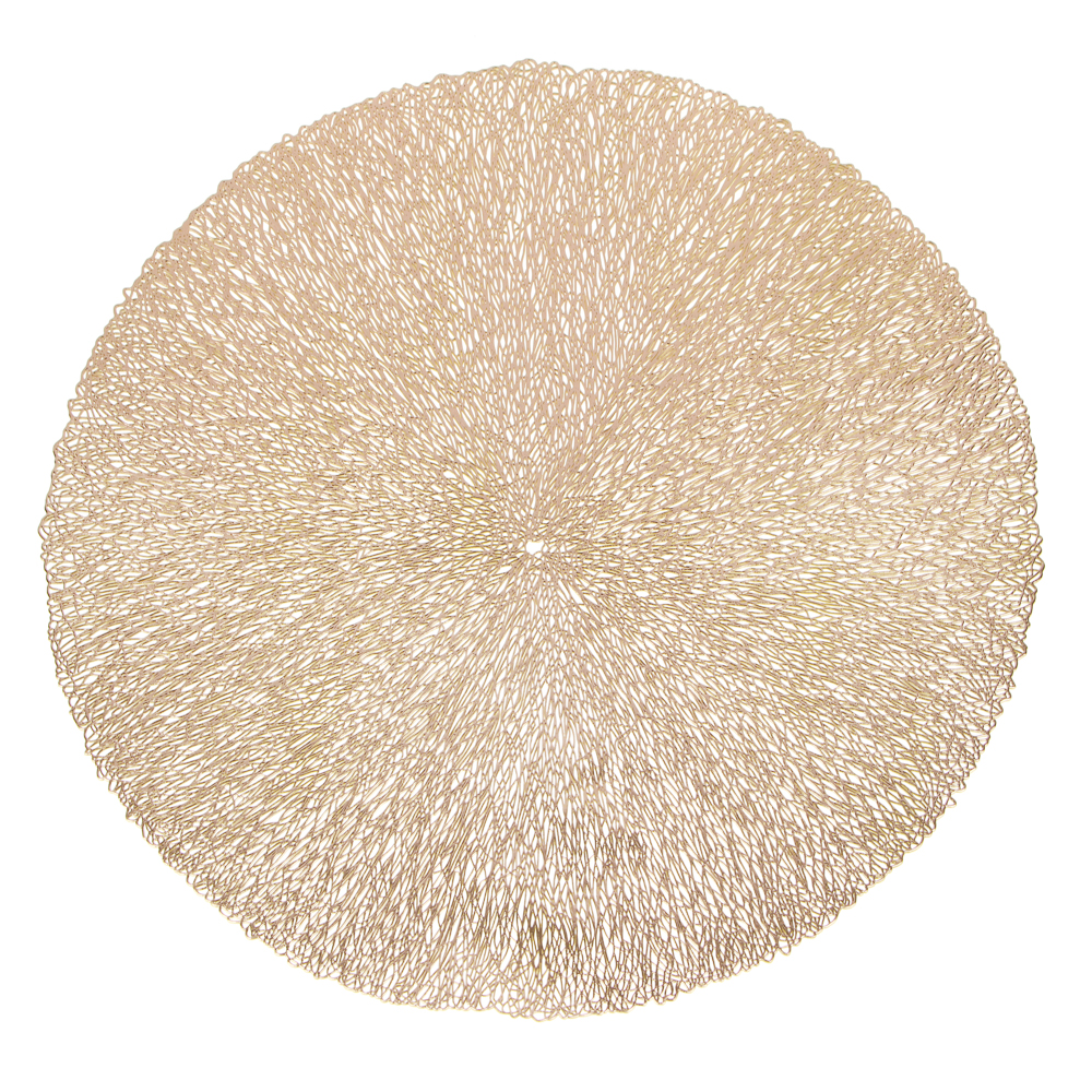 Салфетка сервировочная, d=38см, ПВХ, 2 дизайна, арт.№ 890-335