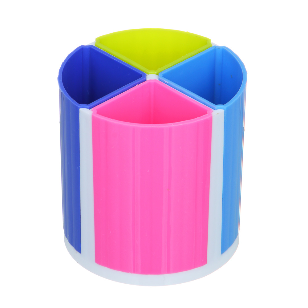 Подставка-трансформер для канцелярских принадлежностей, 4 элемента, 4-8 секций, 8х8,7см, пластик, арт.№ 595-014