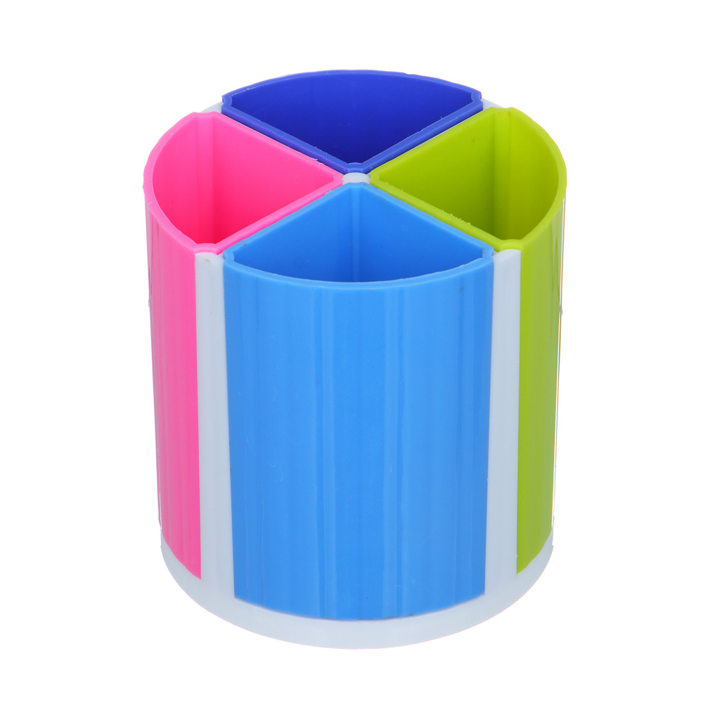 Подставка-трансформер для канцелярских принадлежностей, 4 элемента, 4-8 секций, 8х8,7см, пластик, арт.№ 595-014