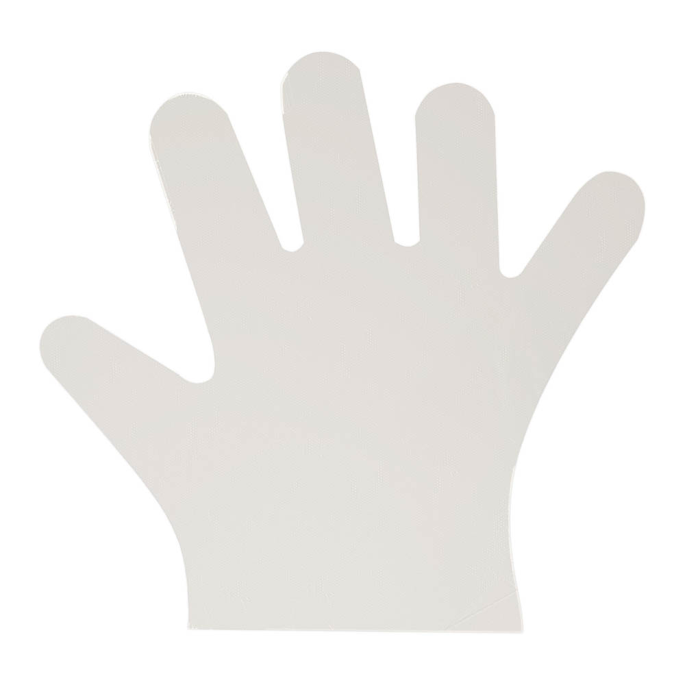 Перчатки тм VETTA, размер M, полиэтилен, 100 шт, прозрачный цвет, арт.№ 447-031