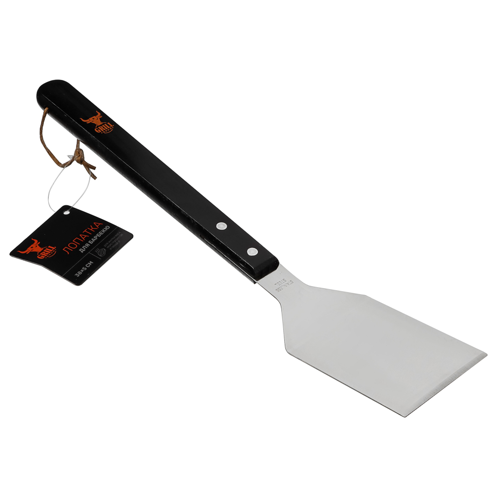 Лопатка для барбекю тм GRILLBOOM, 38х5см, арт.№ 101-002