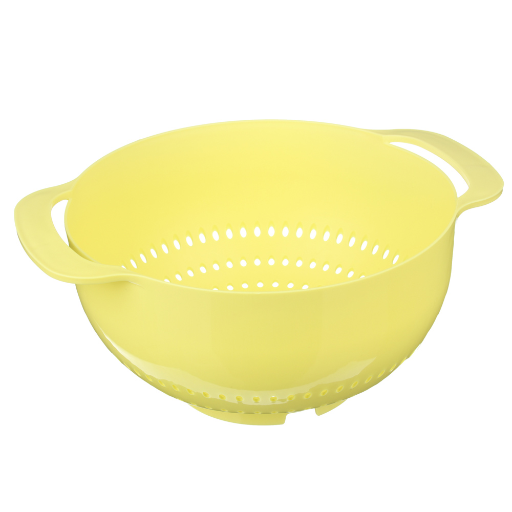 Набор для кухни 3 в 1 (миска 4,5л; дуршлаг 22см мм; миска мерная 1,2л), пластик, арт.№ 861-309